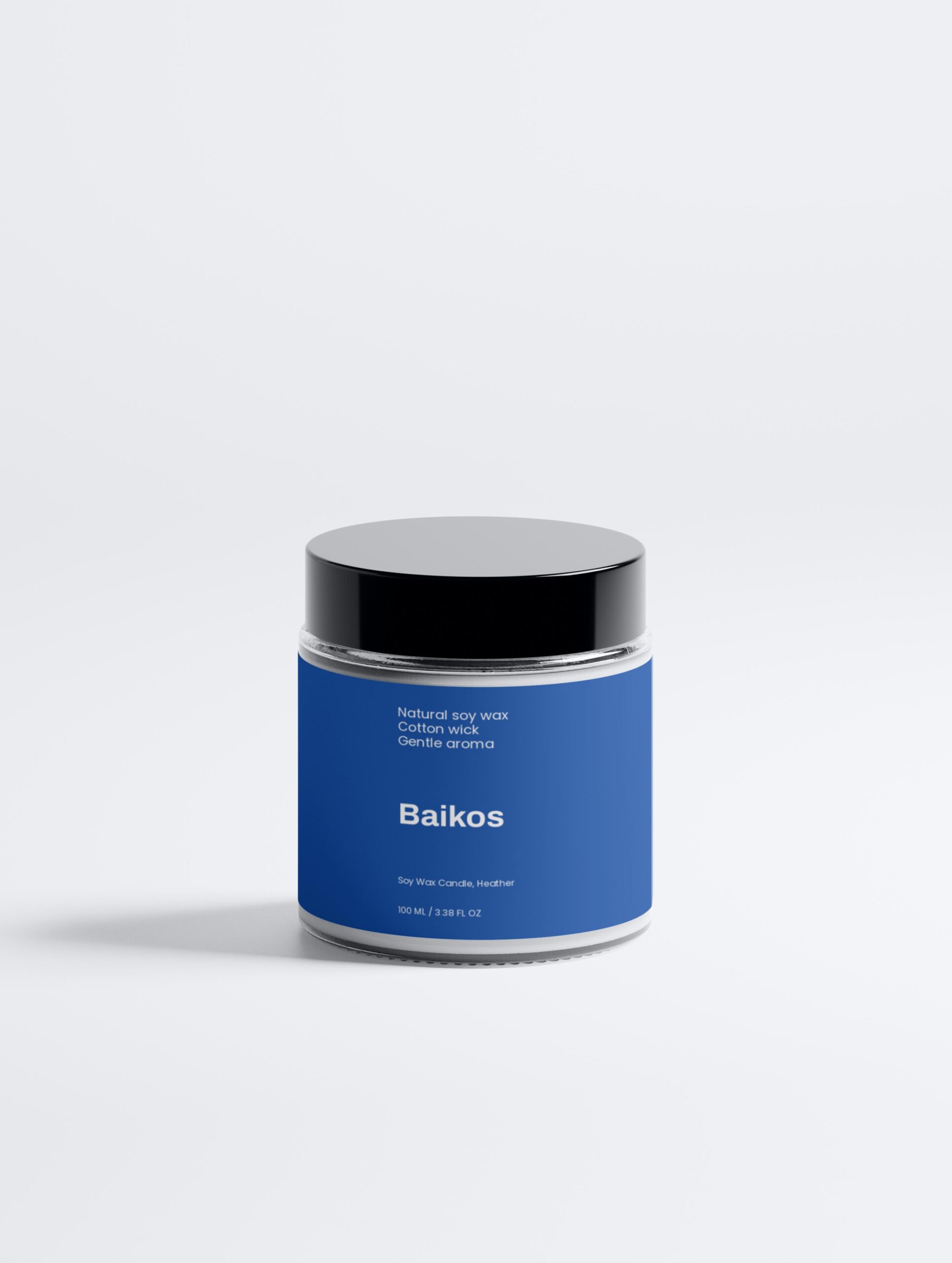 Soy Wax Candle, Heather
